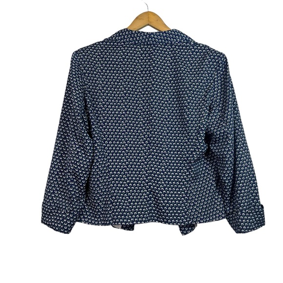 Kut From The Kloth Women’s Blue Floral Career Blazer Size M - Picture 3 of 10